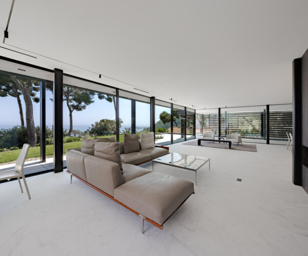 Villa contemporaine avec vue mer panoramique aux portes de Monaco | 1/40